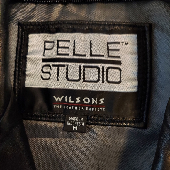 Mens Pelle Studio Leather Jacket and Liner - Picture 3 of 3